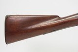 Antique REVOLUTIONARY WAR French CHARLEVILLE M1766 Pattern FLINTLOCK MUSKET MARTIAL Musket with M1777 Type Front Barrel Band - 7 of 25