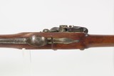 Antique REVOLUTIONARY WAR French CHARLEVILLE M1766 Pattern FLINTLOCK MUSKET MARTIAL Musket with M1777 Type Front Barrel Band - 11 of 25