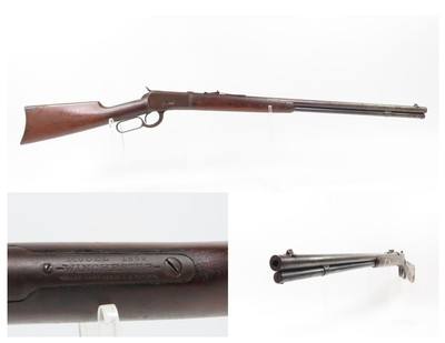 1916 WINCHESTER M1892 Lever Action .32 WCF Repeater C&R “THE RIFLEMAN”COLT PISTOL CALIBER Lever Action w/ROUND BARREL