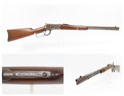1906 mfg. WINCHESTER M1892 Lever Action Repeating SR CARBINE .25-20 WCF C&R Pre-WORLD WAR I Classic SADDLE RING CARBINE