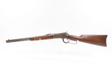 1906 mfg. WINCHESTER M1892 Lever Action Repeating SR CARBINE .25-20 WCF C&R Pre-WORLD WAR I Classic SADDLE RING CARBINE - 21 of 25