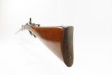 Antique MASS. ARMS Two Barrel Set .40-70 MAYNARD Rifle / SHOTGUN BARREL Hooded Post Front Sight and LADDER TANG PEEP SIGHT - 23 of 25