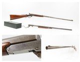 Antique MASS. ARMS Two Barrel Set .40-70 MAYNARD Rifle / SHOTGUN BARREL Hooded Post Front Sight and LADDER TANG PEEP SIGHT
