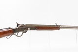 Antique MASS. ARMS Two Barrel Set .40-70 MAYNARD Rifle / SHOTGUN BARREL Hooded Post Front Sight and LADDER TANG PEEP SIGHT - 4 of 25