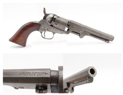 ANTEBELLUM Pre-CIVIL WAR Antique COLT M1849 POCKET .31 PERCUSSION Revolver
WILD WEST/FRONTIER SIX-SHOOTER Made In 1854
