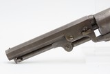 ANTEBELLUM Pre-CIVIL WAR Antique COLT M1849 POCKET .31 PERCUSSION Revolver
WILD WEST/FRONTIER SIX-SHOOTER Made In 1854 - 13 of 17