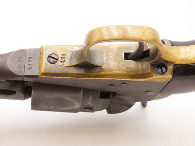 Early CIVIL WAR Era 1861 Antique COLT M1862 .36 Percussion POLICE RevolverFIRST YEAR PRODUCTION - Image 13 of 18
