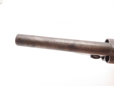 Early CIVIL WAR Era 1861 Antique COLT M1862 .36 Percussion POLICE RevolverFIRST YEAR PRODUCTION - Image 10 of 18