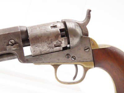 ANTEBELLUM Pre-CIVIL WAR Antique COLT M1849 POCKET .31 PERCUSSION RevolverWILD WEST/FRONTIER SIX-SHOOTER Made In 1856 - Image 4 of 19