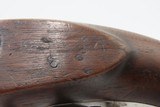 MEXICAN-AMERICAN WAR Antique R. JOHNSON U.S. M1836 .54 FLINTLOCK Pistol
STANDARD ISSUE Used Into the AMERICAN CIVIL WAR - 18 of 20