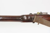 1828 Date Antique HARPERS FERRY U.S. M1816 FLINTLOCK Musket BAYONET & SLING United States Armory Produced MUSKET w/CARTOUCHE - 12 of 25