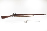 1828 Date Antique HARPERS FERRY U.S. M1816 FLINTLOCK Musket BAYONET & SLING United States Armory Produced MUSKET w/CARTOUCHE - 2 of 25