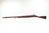 1828 Date Antique HARPERS FERRY U.S. M1816 FLINTLOCK Musket BAYONET & SLING United States Armory Produced MUSKET w/CARTOUCHE - 23 of 25
