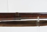 1828 Date Antique HARPERS FERRY U.S. M1816 FLINTLOCK Musket BAYONET & SLING United States Armory Produced MUSKET w/CARTOUCHE - 5 of 25