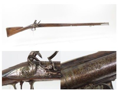 British TOWER Marked Antique INDIA Pattern BROWN BESS .75 FLINTLOCK Musket
NAPOLEONIC WARS Era Musket with “GR” ROYAL CIPHER