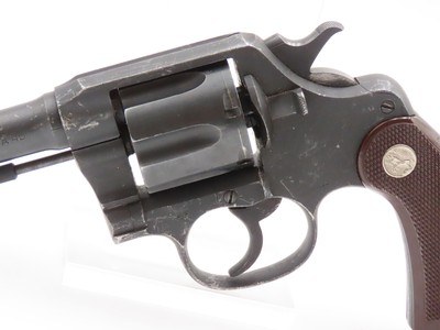 c1917 U.S. ARMY COLT M1917 .45 ACP Revolver GREAT WAR & WWII Sidearm C&R“UNITED STATES PROPERTY” Marked Barrel - Image 4 of 20