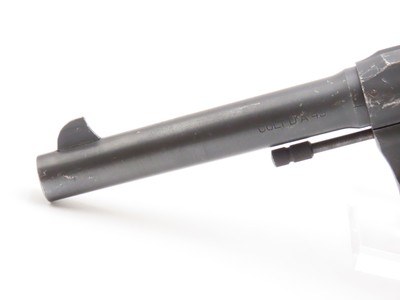 c1917 U.S. ARMY COLT M1917 .45 ACP Revolver GREAT WAR & WWII Sidearm C&R“UNITED STATES PROPERTY” Marked Barrel - Image 5 of 20