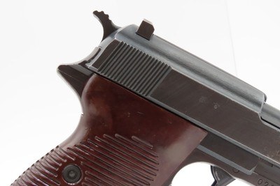 “ZERO-SERIES” Frame SCARCE Late World War II WALTHER “ac-45” P.38 C&R RAREWith “EAGLE/359” & “EAGLE/SWASTIKA” Firing Proof - Image 4 of 19