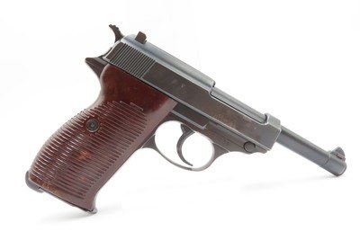 “ZERO-SERIES” Frame SCARCE Late World War II WALTHER “ac-45” P.38 C&R RAREWith “EAGLE/359” & “EAGLE/SWASTIKA” Firing Proof - Image 2 of 19