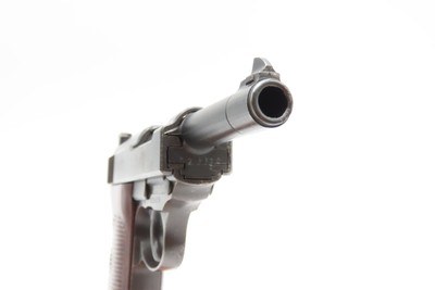 “ZERO-SERIES” Frame SCARCE Late World War II WALTHER “ac-45” P.38 C&R RAREWith “EAGLE/359” & “EAGLE/SWASTIKA” Firing Proof - Image 18 of 19