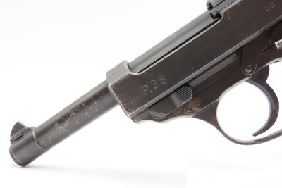 “ZERO-SERIES” Frame SCARCE Late World War II WALTHER “ac-45” P.38 C&R RAREWith “EAGLE/359” & “EAGLE/SWASTIKA” Firing Proof - Image 15 of 19