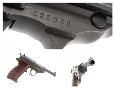 “ZERO-SERIES” Frame SCARCE Late World War II WALTHER “ac-45” P.38 C&R RARE
With “EAGLE/359” & “EAGLE/SWASTIKA” Firing Proof