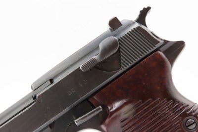 “ZERO-SERIES” Frame SCARCE Late World War II WALTHER “ac-45” P.38 C&R RAREWith “EAGLE/359” & “EAGLE/SWASTIKA” Firing Proof - Image 16 of 19