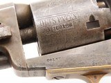 c1855 mfr. Pre-CIVIL WAR Antique COLT Model 1849 POCKET Revolver .31 5-Shot With Stagecoach Robbery Cylinder Scene! - 7 of 23