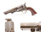 c1855 mfr. Pre-CIVIL WAR Antique COLT Model 1849 POCKET Revolver .31 5-Shot With Stagecoach Robbery Cylinder Scene! - 1 of 23