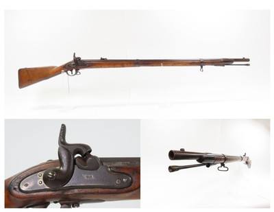 1860 Dated CIVIL WAR Era Antique AUSTRIAN Lorenz M1854 .54 Percussion RIFLE Possibly CONFEDERATE; ARMY of TENNESSEE
