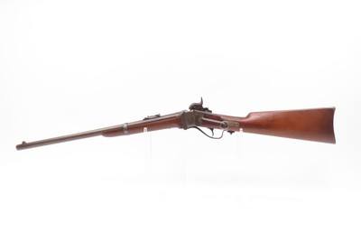 CIVIL WAR/FRONTIER Antique SHARPS NEW MODEL 1863 .52 Percussion SR CARBINEWILD WEST Iconic Percussion SADDLE RING CARBINE - Image 21 of 25