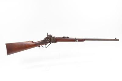 CIVIL WAR/FRONTIER Antique SHARPS NEW MODEL 1863 .52 Percussion SR CARBINEWILD WEST Iconic Percussion SADDLE RING CARBINE - Image 2 of 25