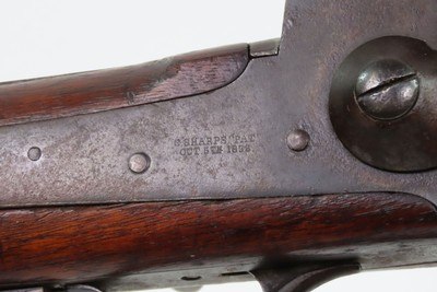 CIVIL WAR/FRONTIER Antique SHARPS NEW MODEL 1863 .52 Percussion SR CARBINEWILD WEST Iconic Percussion SADDLE RING CARBINE - Image 7 of 25