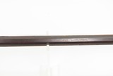 SOUTHERN Antique FLINTLOCK Early 1800s Full-Stock HOMESTEAD .42 Long Rifle
Kentucky Style AMERICAN PIONEER Long Rifle - 16 of 25