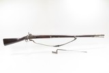Antique U.S. SPRINGFIELD ARMORY M1816 Percussion CONVERSION Musket BAYONET
1837 mfg. U.S. Military LONGARM w/BAYONET & SLING - 2 of 25