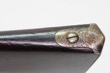 Antique U.S. SPRINGFIELD ARMORY M1816 Percussion CONVERSION Musket BAYONET
1837 mfg. U.S. Military LONGARM w/BAYONET & SLING - 22 of 25