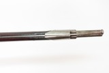 Antique U.S. SPRINGFIELD ARMORY M1816 Percussion CONVERSION Musket BAYONET
1837 mfg. U.S. Military LONGARM w/BAYONET & SLING - 9 of 25