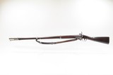 Antique U.S. SPRINGFIELD ARMORY M1816 Percussion CONVERSION Musket BAYONET
1837 mfg. U.S. Military LONGARM w/BAYONET & SLING - 23 of 25