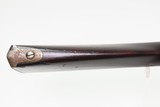 Antique U.S. SPRINGFIELD ARMORY M1816 Percussion CONVERSION Musket BAYONET
1837 mfg. U.S. Military LONGARM w/BAYONET & SLING - 20 of 25