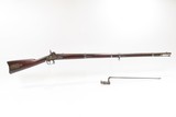 CIVIL WAR Antique U.S. HARPERS FERRY M1855 .58 Minié Rifle-Musket BAYONET
1 of 5151; IRON MOUNTED Maynard Tape Primed Musket - 2 of 25