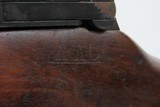 WORLD WAR I Era U.S. EDDYSTONE M1917 .30-06 Bolt Action C&R Rifle w/BAYONET 1918 FLAMING BOMB Marked .30.06 Caliber WWI Rifle - 25 of 25