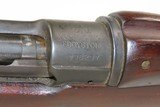 WORLD WAR I Era U.S. EDDYSTONE M1917 .30-06 Bolt Action C&R Rifle w/BAYONET 1918 FLAMING BOMB Marked .30.06 Caliber WWI Rifle - 19 of 25