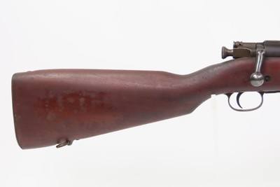 WORLD WAR II U.S. Remington M1903 BOLT ACTION .30-06 C&R Rifle w/BAYONETWWII Rifle 1942 mfg. “RA/4-42 FLAMING BOMB” Barrel - Image 5 of 20