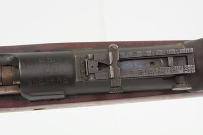WORLD WAR II U.S. Remington M1903 BOLT ACTION .30-06 C&R Rifle w/BAYONETWWII Rifle 1942 mfg. “RA/4-42 FLAMING BOMB” Barrel - Image 12 of 20