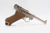 1915 Dated WORLD WAR I Imperial German LUGER P.08 PISTOL DWM 9x19mm C&R WWI Iconic Great War Military Sidearm for Germany - 2 of 18