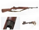 WORLD WAR II Era U.S. INLAND M1 Carbine SEMI-AUTOMATIC Light Rifle WWII C&R GENERAL MOTORS mfg. w/CANVAS WEB SLING and OILER - 1 of 19