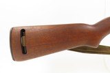 WORLD WAR II Era U.S. INLAND M1 Carbine SEMI-AUTOMATIC Light Rifle WWII C&R GENERAL MOTORS mfg. w/CANVAS WEB SLING and OILER - 5 of 19