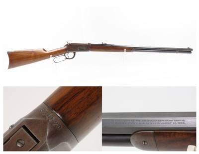 1915 mfg. WINCHESTER M1894 Lever Action .32-40 WCF Rifle C&R DEER HUNTERIconic REPEATER with CHARLES DANIELS Rear Sight