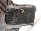 1913 mfr. COLT Model 1908 .25 ACP VEST POCKET Pistol World War I Era C&R
Colt’s Smallest Semi-Automatic! - 3 of 19