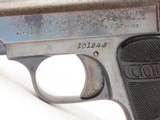 1913 mfr. COLT Model 1908 .25 ACP VEST POCKET Pistol World War I Era C&R
Colt’s Smallest Semi-Automatic! - 4 of 19